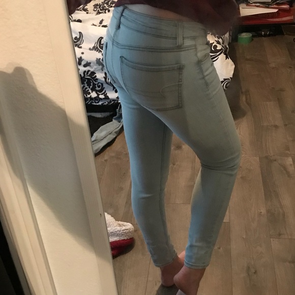 DONATING SOON American Eagle jeggings - Picture 3 of 6